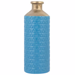 Decorative Vase ARSIN Stoneware 39 cm Blue