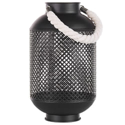 Lantern CORON Metal 34 cm Black