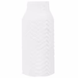Decorative Vase XANTHOS Stoneware 32 cm White