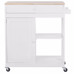 Kitchen Trolley TRAPANI White - Additional view 2