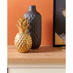 Figurine Pinapple TYANA Ceramic Gold