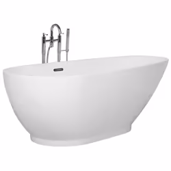 Freestanding Bathtub GUIANA 1730 x 820 mm White