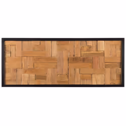 Wall Decor TOLUCA Wood 40 cm Brown