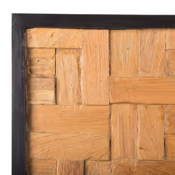 Wall Decor TOLUCA Wood 40 cm Brown