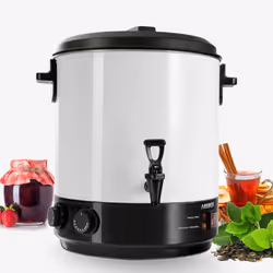 Arebos AR-HE-EA28TTW, White, Stainless steel, 490 mm, 4.2 kg, 50 Hz, 220 - 240 V