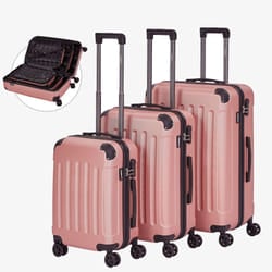 Arebos 4260627421022 luggage Rose gold