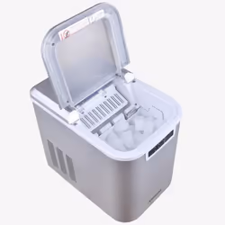 Arebos 4260627422371 ice cube maker Portable ice cube maker 12 kg/24h 120 W Silver - Additional view 5