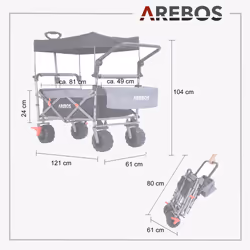 Arebos 4260627423415 hand truck - Additional view 7