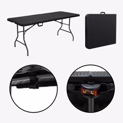Arebos 4260627423866 outdoor table Black - Additional view 6