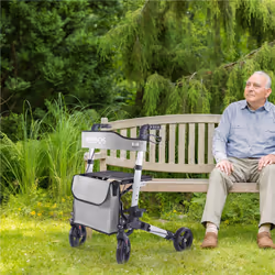 Arebos 4260627424016 walker/rollator Grey - Additional view 7