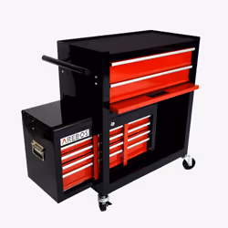 Arebos 4260627425907 service cart Red