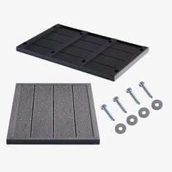 Arebos AR-HE-BP shower system Anthracite