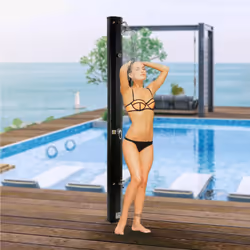 Arebos AR-HE-S5058B shower system Black