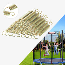 AREBOS trampoline springs | tension spring | bounce spring | compression spring | trampoline steel spring | 215 mm 36 pieces