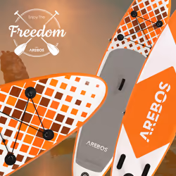 AREBOS Footrest for SUP Board Stand Up Paddle 32 cm, Tube 2.2cm universal