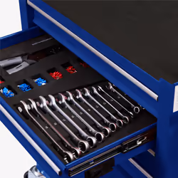 Arebos 4260627427444 service cart Blue - Additional view 5
