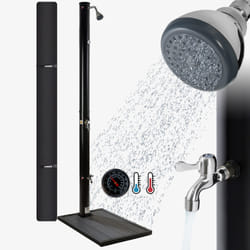 Arebos AR-HE-SD20LF-BA shower system Black