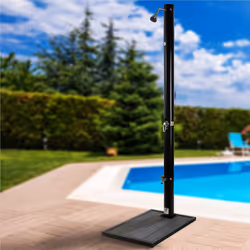 Arebos AR-HE-SD20LF-BA shower system Black