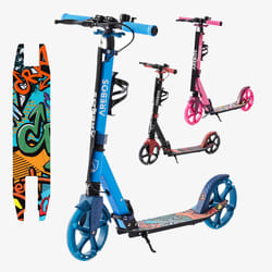 Arebos 4260627429318 kick scooter Blue