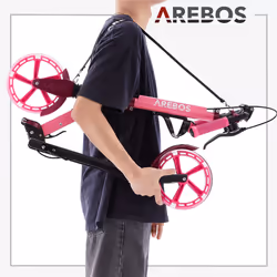Arebos 4260627429325 kick scooter Pink