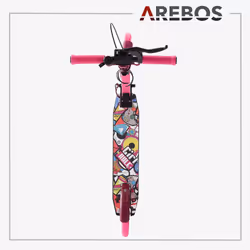 Arebos 4260627429325 kick scooter Pink