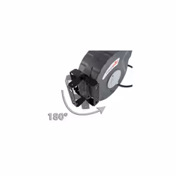 Automatic air Hose Reel 33ft (Length 10m + 1m, Inner Diameter 5/16"(8x12mm), 3/8"BSPT Connector), Retractable auto Rewind Tool for Compressed air Hose