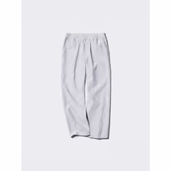 Uniqlo Japan Cotton Relaxed Ankle Pants - 61 BLUE/XL