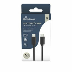 MediaRange MRCS213 USB cable USB 3.2 Gen 1 (3.1 Gen 1) 1.2 m USB C Bla