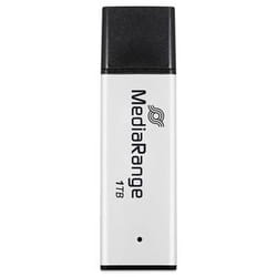 MediaRange MR1905-1 USB flash drive 1 TB USB Type-A 3.2 Gen 1 (3.1 Gen 1) Black, Silver