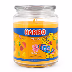 Haribo Scented Candles Aromas for Every Mood 510g - Tropical Fun