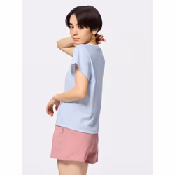 Gu By Uniqlo AcTive Crewneck T Ga - 09 BLACK/XS