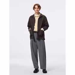 Gu By Uniqlo Barrel Leg Slacks Pattern - 69 NAVY/3XL