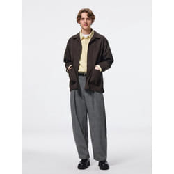Gu By Uniqlo Barrel Leg Slacks  Pattern - 69 NAVY/3XL