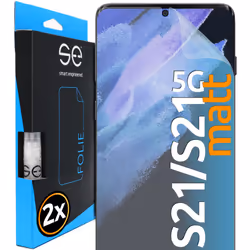 Smart Engineered SE0-F0102-0149-21-M, Samsung, Galaxy S21 5G, Dirt resistant, Scratch resistant, Transparent, 2 pc(s)