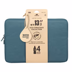 Rivacase Suzuka 7703 35.6 cm (14") Sleeve case Aqua colour - Additional view 5