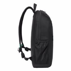 Rivacase Gremio backpack City backpack Black Polyester, Recycled polyethylene terephthalate (rPET)