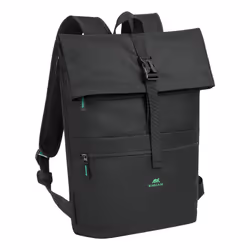 Rivacase Gremio backpack City backpack Black Polyester, Recycled polyethylene terephthalate (rPET)