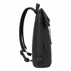 Rivacase Gremio backpack City backpack Black Polyester, Recycled polyethylene terephthalate (rPET)
