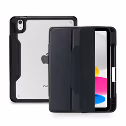 DEQSTER Rugged MAX Case for iPad 10.9" (10th Gen.), Black