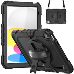 DEQSTER 40-2000079 tablet case 33 cm (13") Folio Black