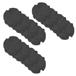 Offgridtec Pack of 12 Child lock for socket protection, plug-in socket caps, black