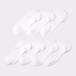 Gu By Uniqlo Short Socks 7p - 00 WHITE/2729 cm