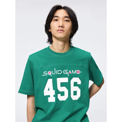 Gu By Uniqlo Graphic T neTflix Series  Squid Game - 55 GREEN/3XL