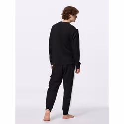 Gu By Uniqlo Stretch Soft Lounge Set  Long Sleeve  Netflix Series  Squid Game - 09 BLACK/3XL