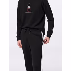 Gu By Uniqlo Stretch Soft Lounge Set  Long Sleeve  Netflix Series  Squid Game - 09 BLACK/3XL