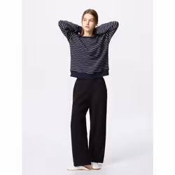 Uniqlo Japan Ultra Stretch Set Long Sleeve - 69 NAVY/XXL