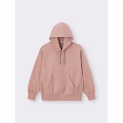 Gu By Uniqlo Heavyweight Sweat Hoodie Long Sleeve +os Us Specification - 62 BLUE/XS