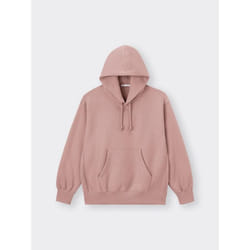 Gu By Uniqlo Heavyweight Sweat Hoodie  Long Sleeve  +os  Us Specification - 62 BLUE/XS