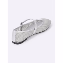 Gu By Uniqlo Mesh Mary Jane Shoes - 09 BLACK/XXL