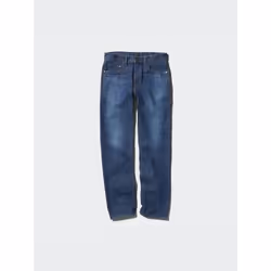 Uniqlo Japan Regular Fit Jeans Long Length - 66 BLUE/28